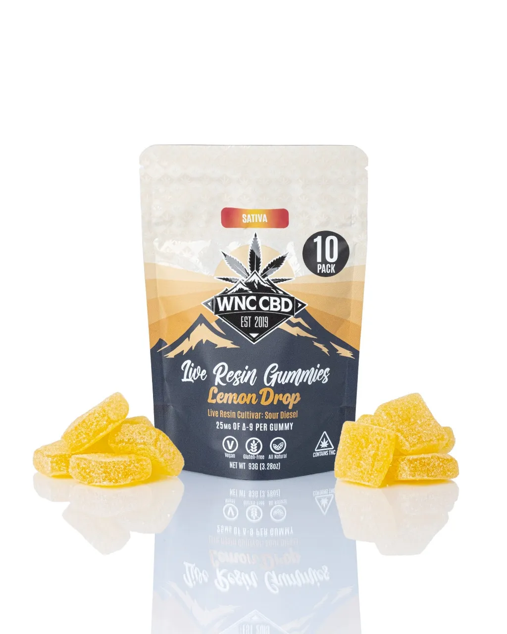 WNC: Lemon Drop Live Resin Gummies