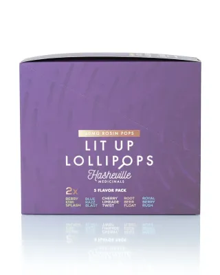 Hashville Medicinals: Variety Pack THC Rosin Lollipops