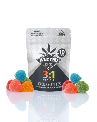 WNC: 3:1 Mixed Extra Strength THC Gummies