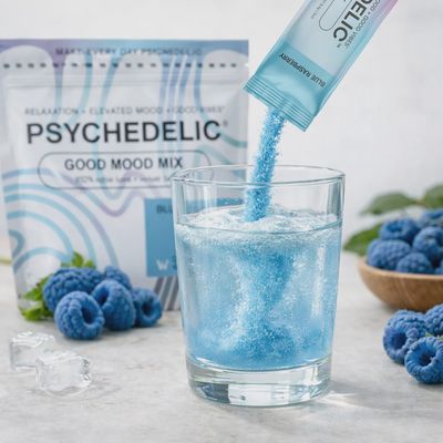 Psychedelic Water: Flavor Good Drink Mix Blue Raspberry