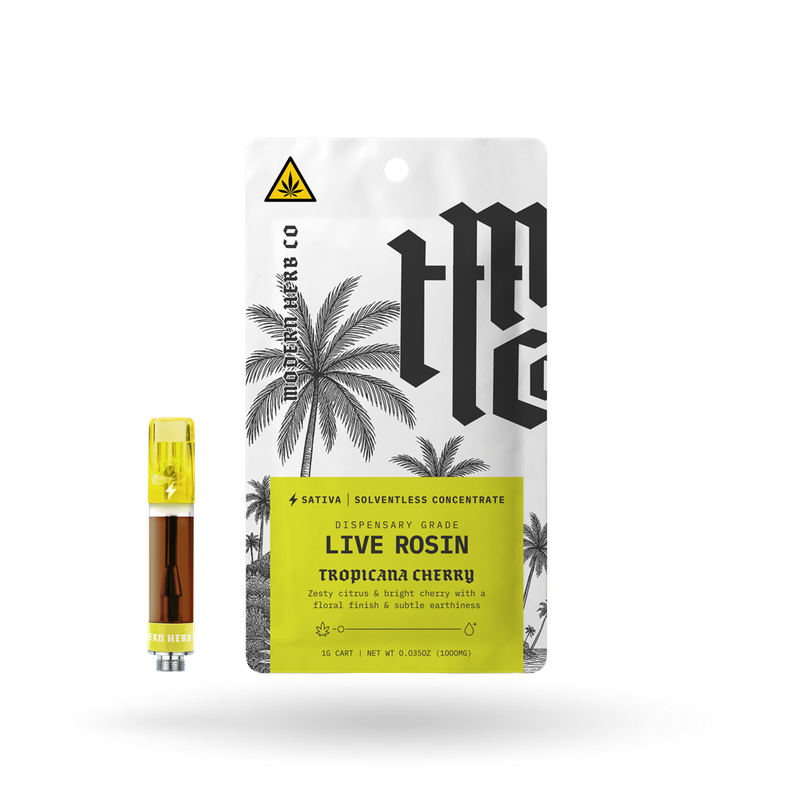 Modern Herb Co: Tropicana Cherry Sativa THCa Vape Cartridge - 1g