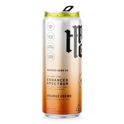 Modern Herb Co: Orange Creme 10mg THC Soda - 4pk