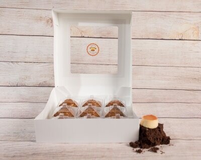 (9) Mini Choco Flans  Cinco Leche