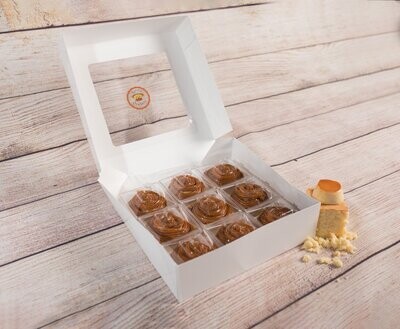 (9) Mini Vanilla Cake  Flan Cinco Leche