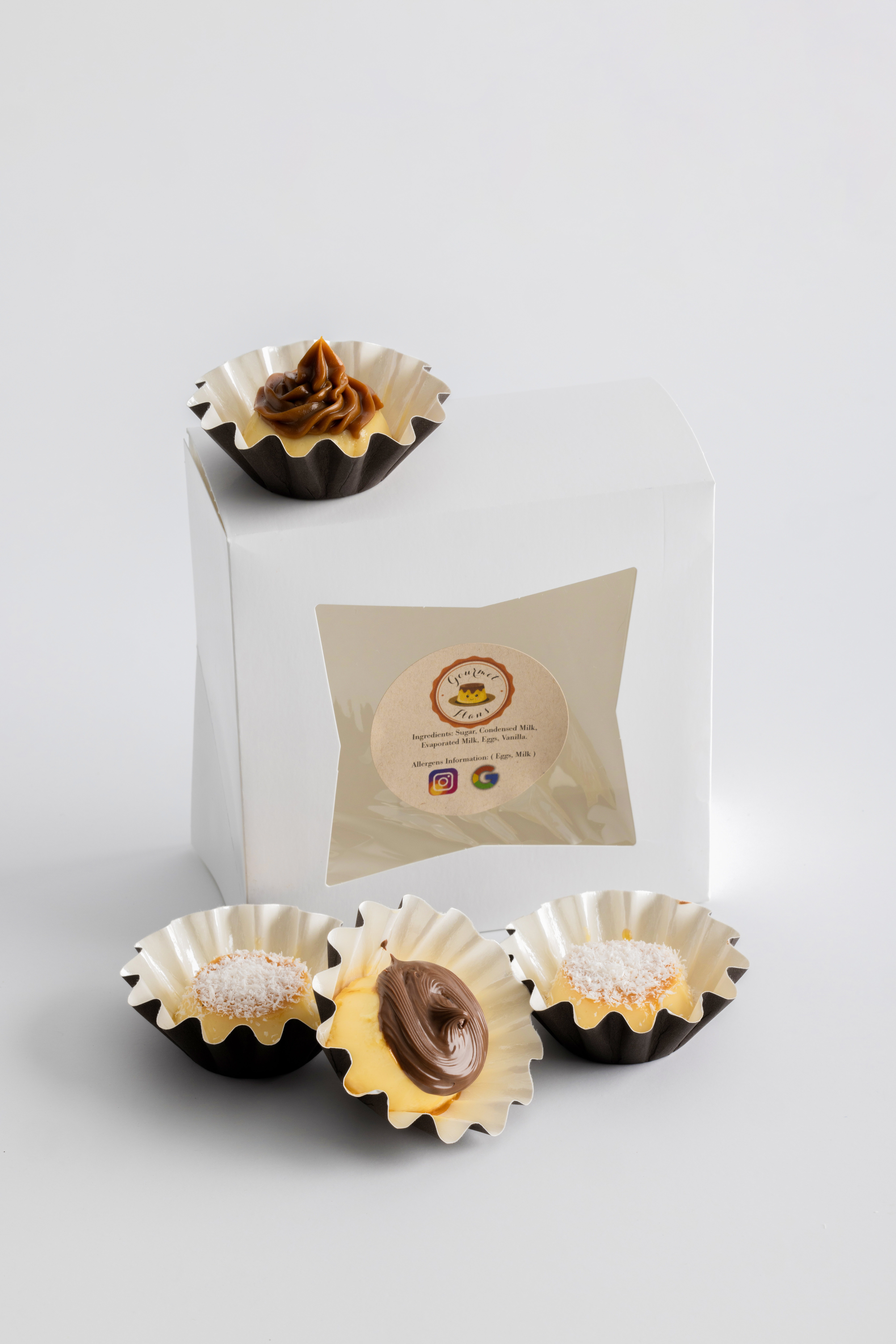 4 Mini Flans