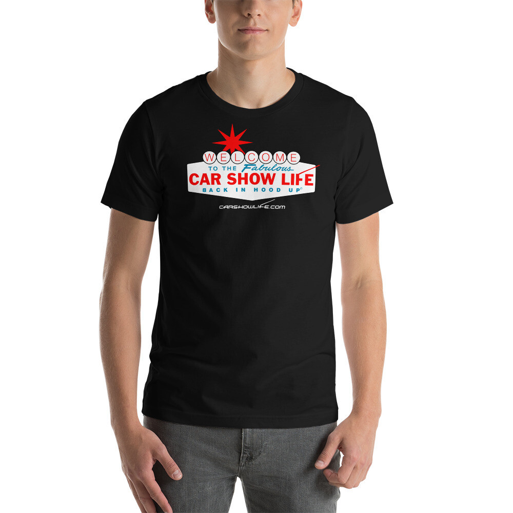 Welcome To The Fabulous Car Show Life, Color: Black, Size: S