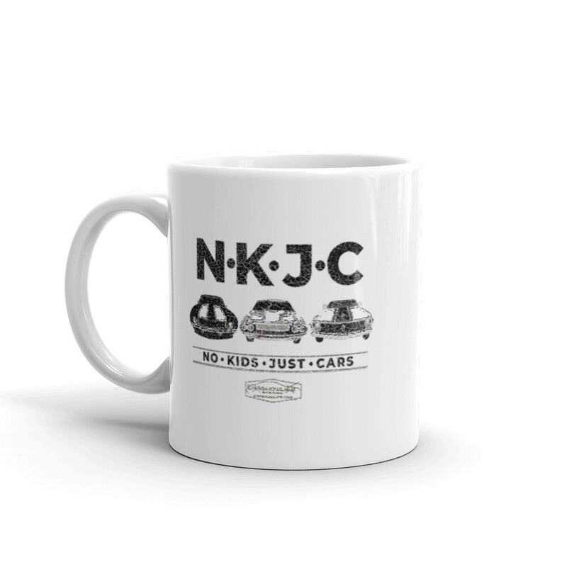 No Kids Just Cars Mug