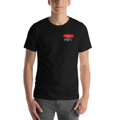 High Boy Pinstripe Short-Sleeve Unisex T-Shirt