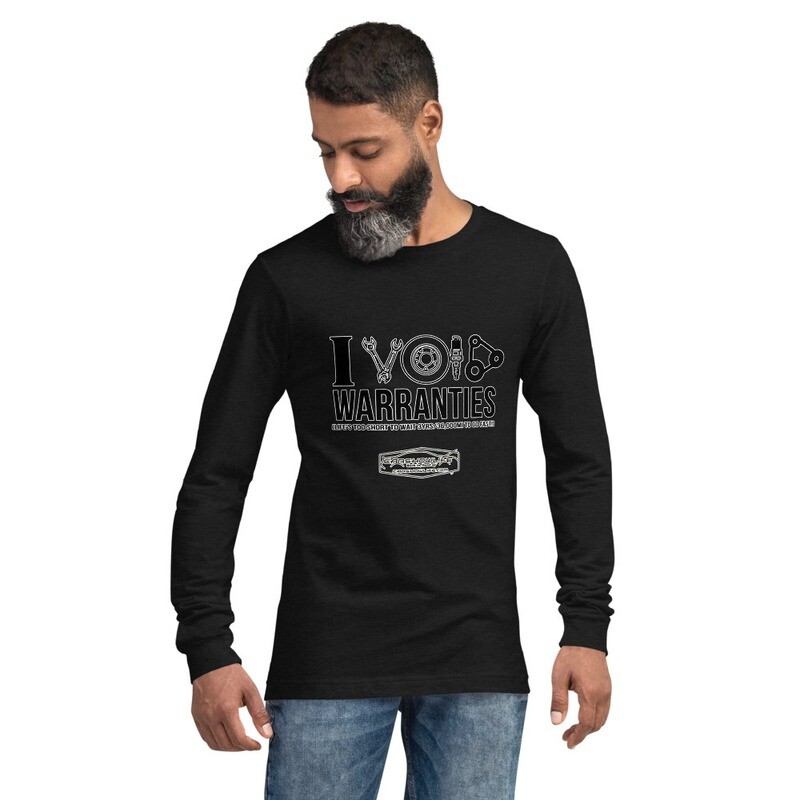 I Void Warranties Unisex Long Sleeve Tee