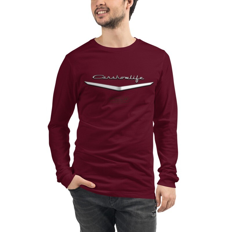 Car Show Life &#39;50s V Unisex Long Sleeve Tee copy
