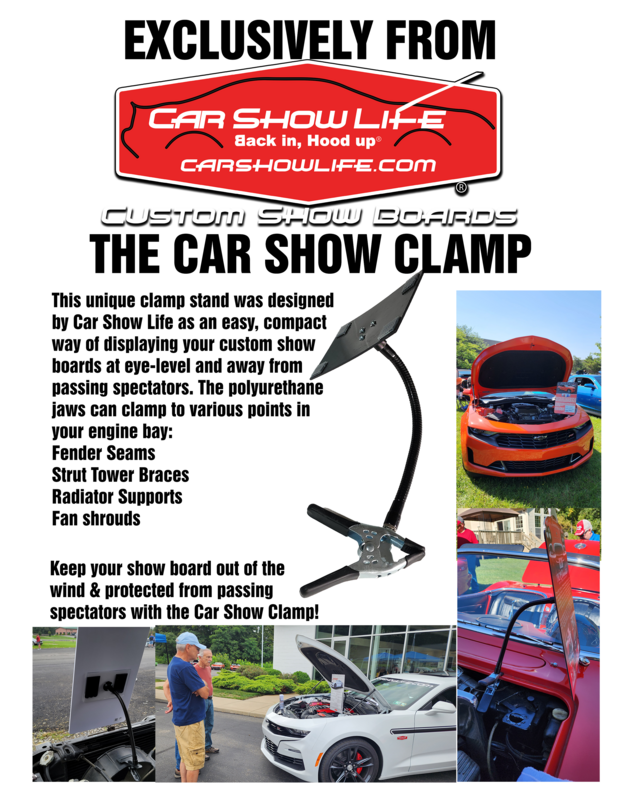 CAR SHOW CLAMP