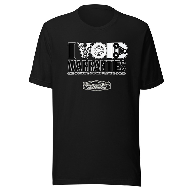 I VOID Warranties Unisex t-shirt
