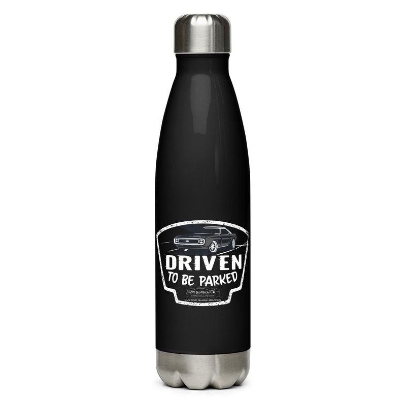 Driven To Be Parked Stainless steel water bottle