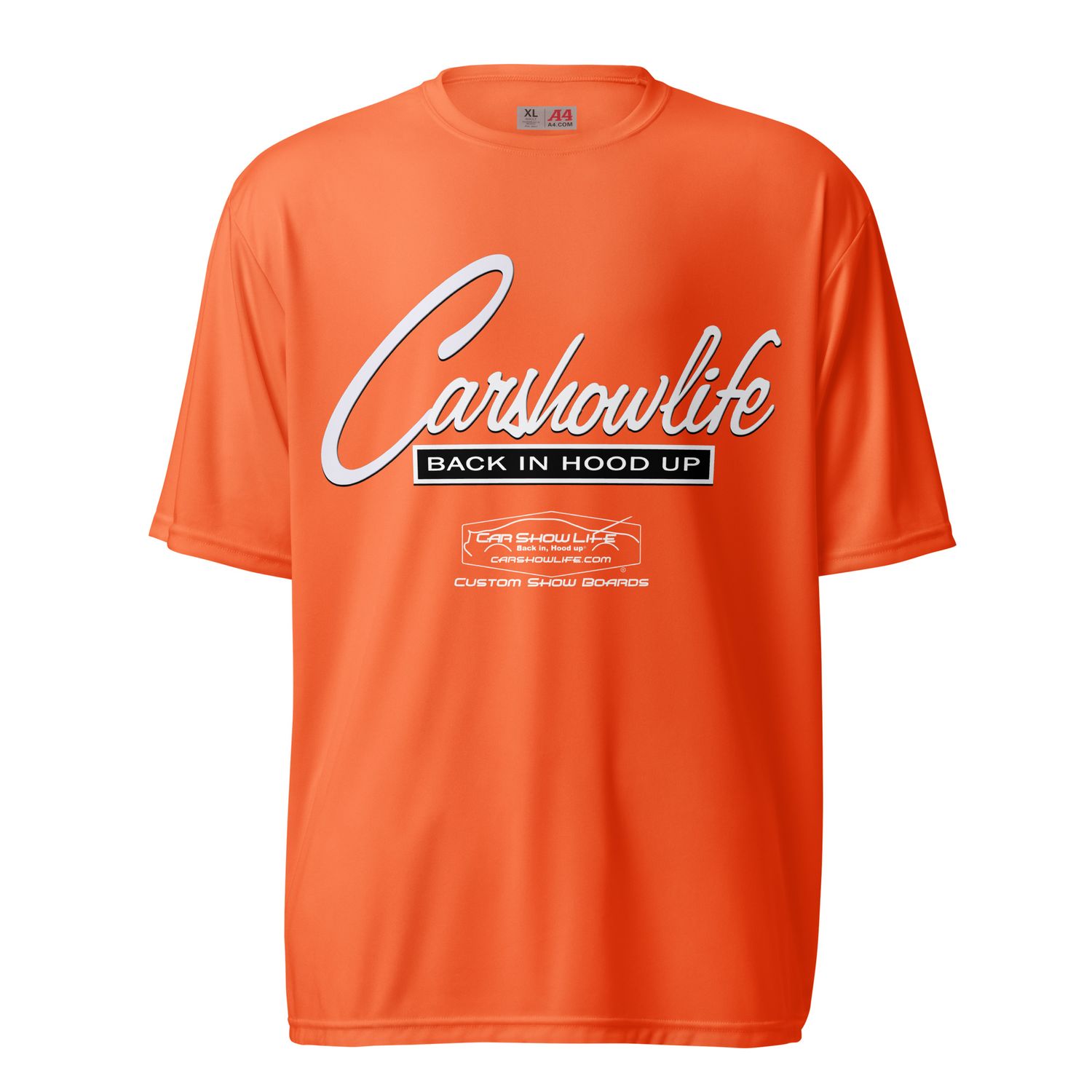 Car Show Life Script 01 Unisex performance crew neck t-shirt