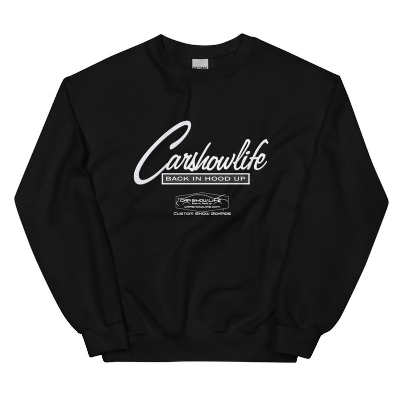 Car Show Life Script 01 Unisex Sweatshirt