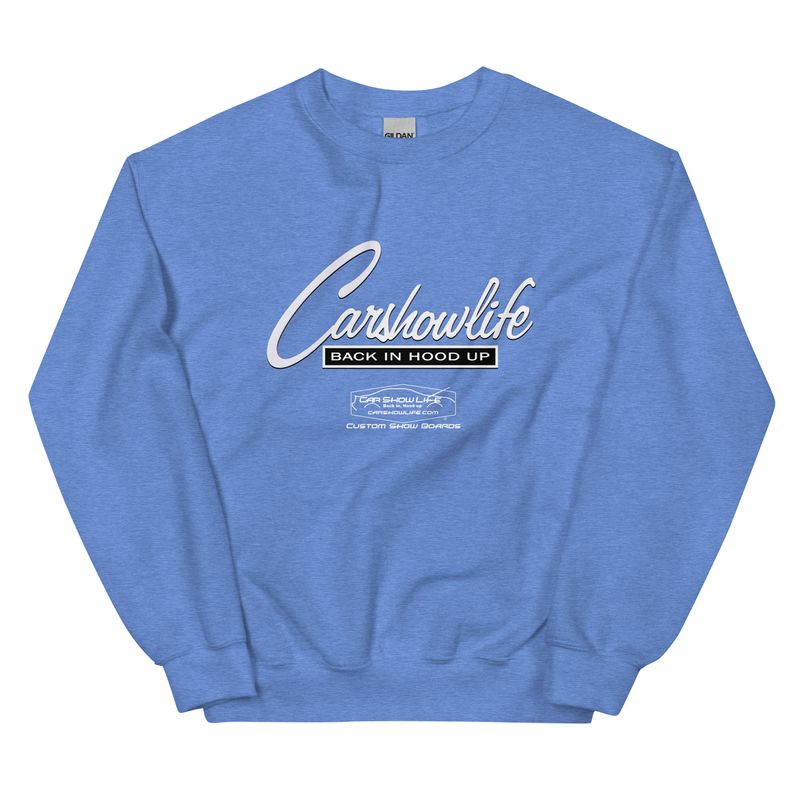 Car Show Life Script 01 Unisex Sweatshirt