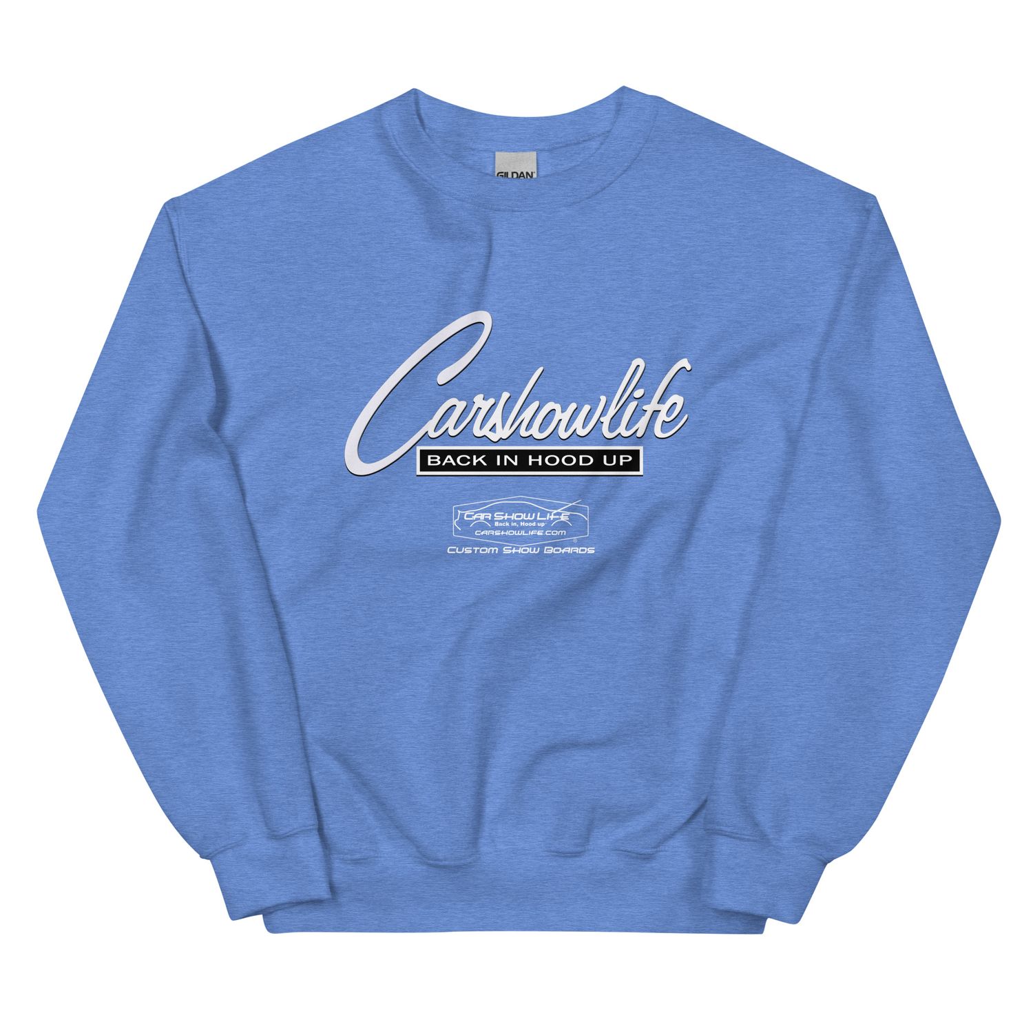 Car Show Life Script 01 Unisex Sweatshirt