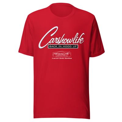 Car Show Life Script 01 Unisex t-shirt