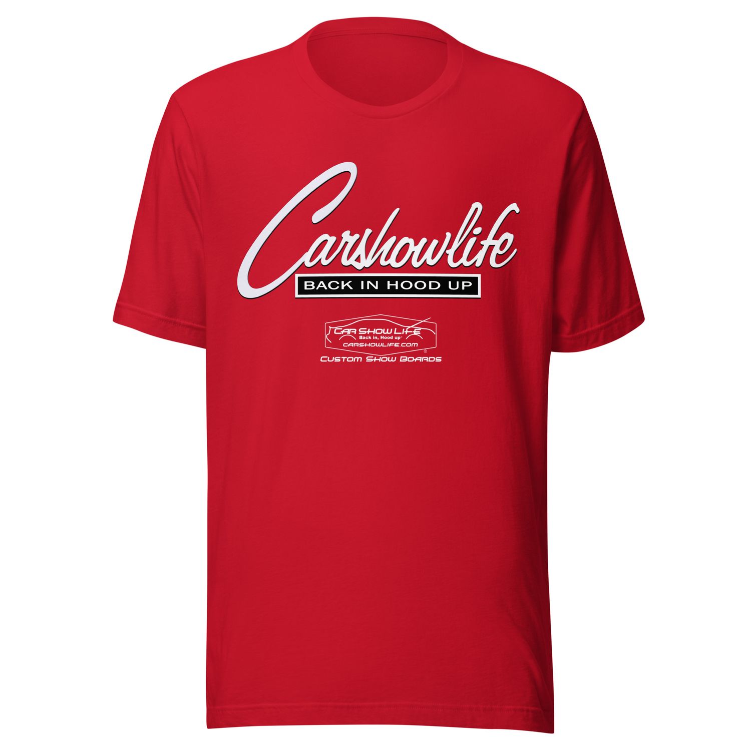 Car Show Life Script 01 Unisex t-shirt