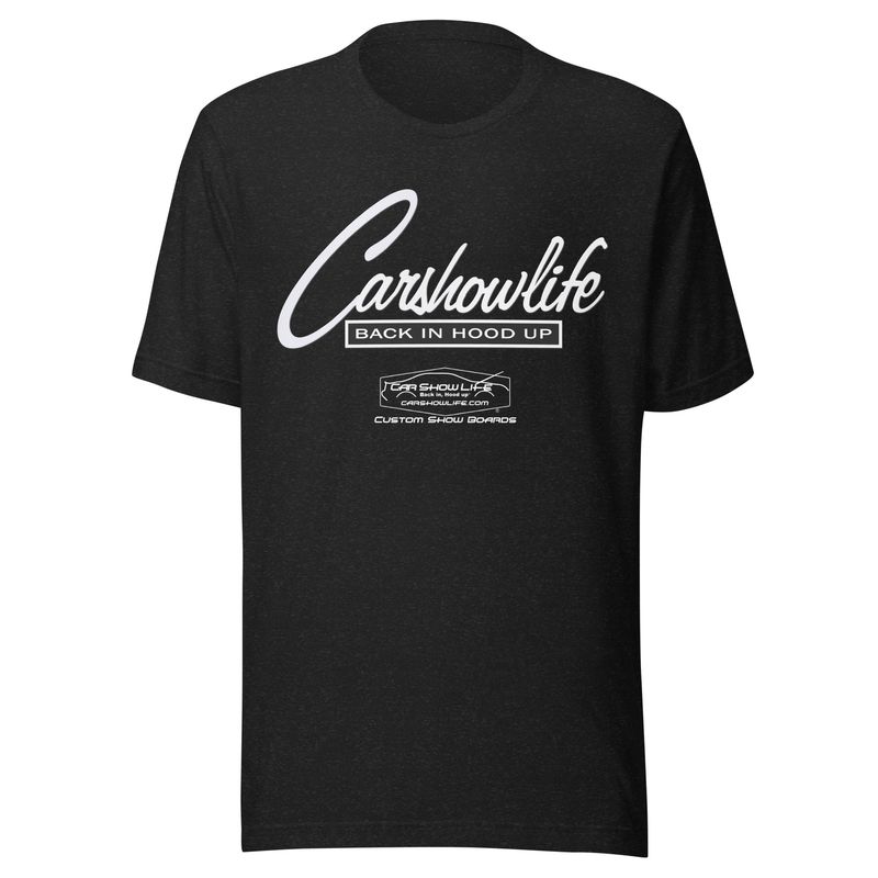 Car Show Life Script 01 Unisex t-shirt