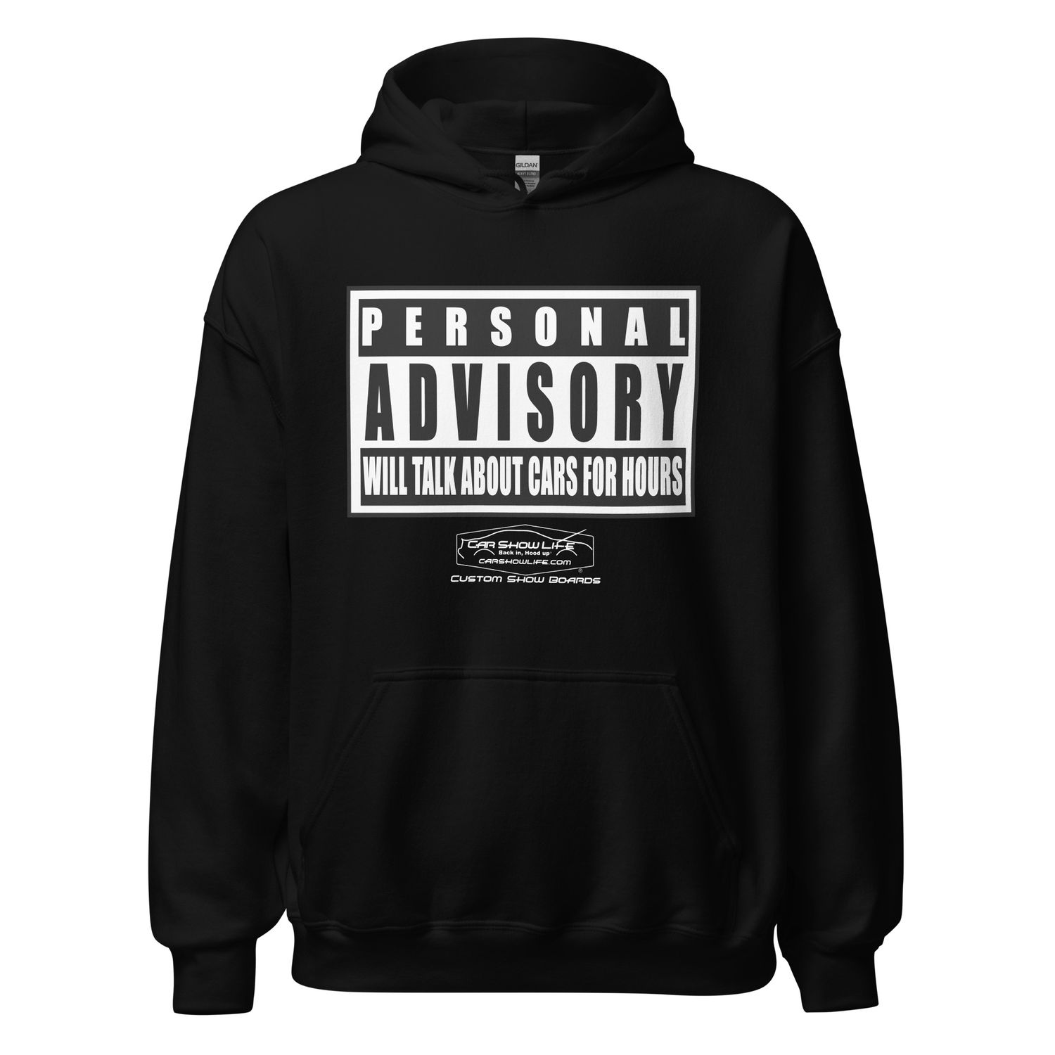 Personal Advisory Warning Unisex Hoodie