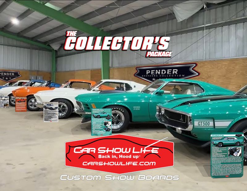 CUSTOM SHOW BOARD - COLLECTOR'S PACKAGE