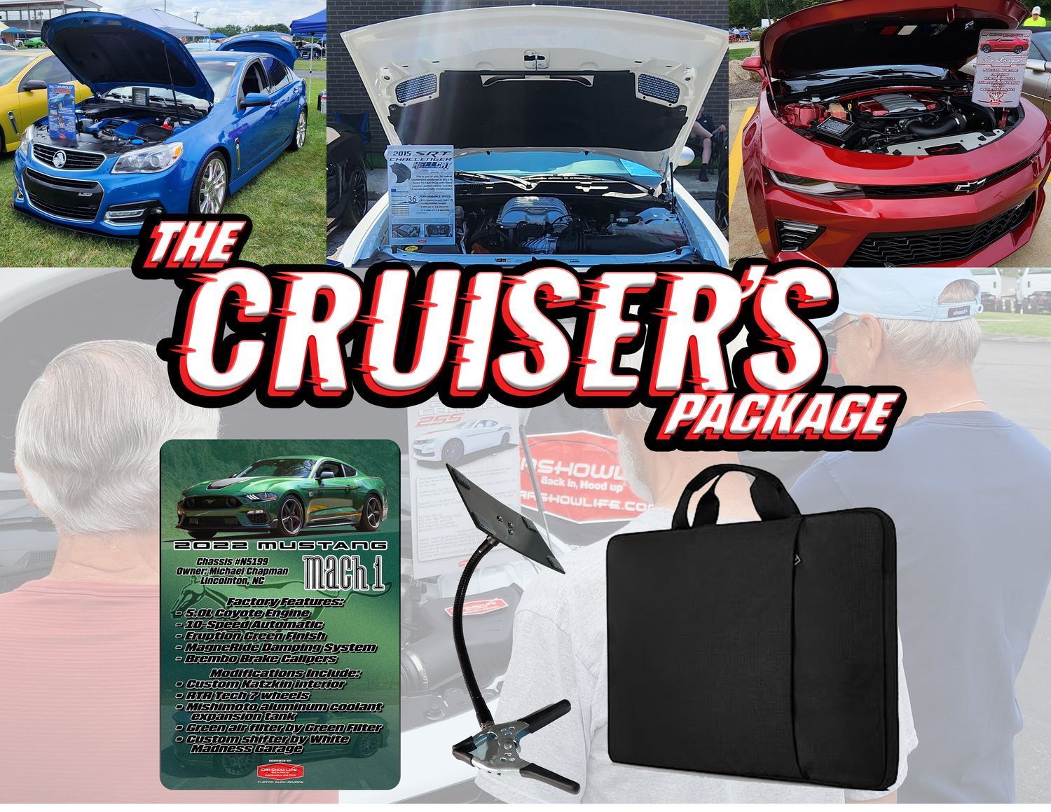 CUSTOM SHOW BOARD - CRUISER'S PACKAGE