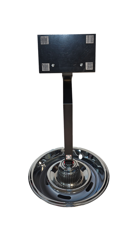 Faux Wheel Stand