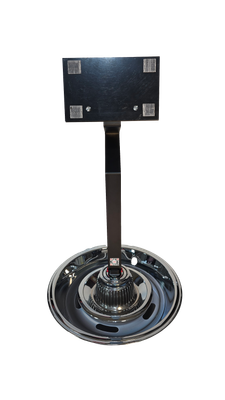 Faux Wheel Stand