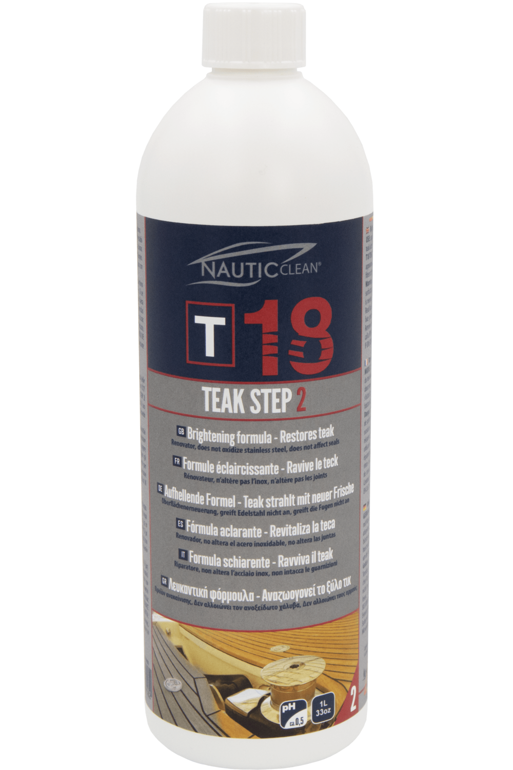 Nautic Clean T18 - Teak step 2