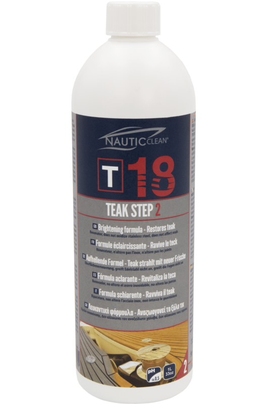 Nautic Clean T18 - Teak step 2