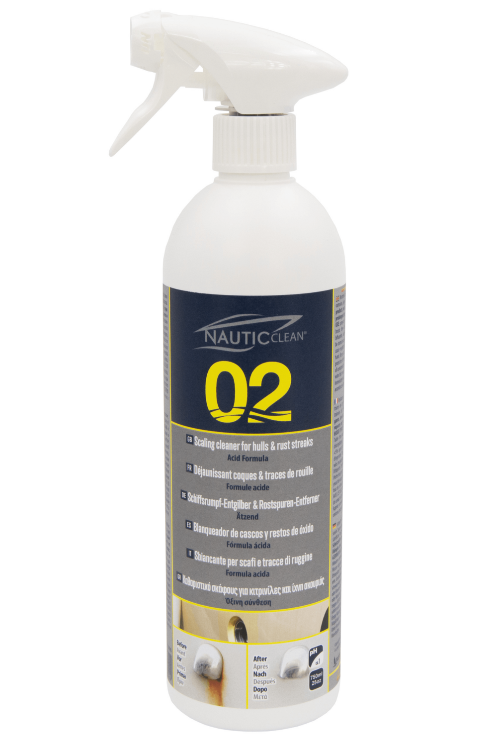 Nautic Clean 02 - Scaling cleaner (gele vlekken)