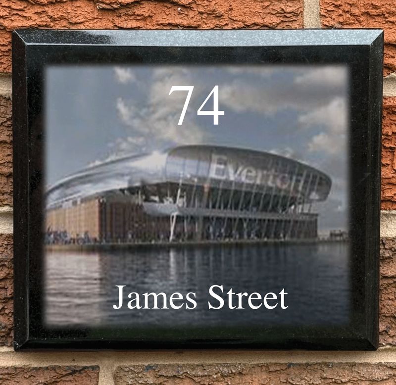 Everton House Plaque