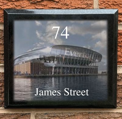 Everton House Plaque