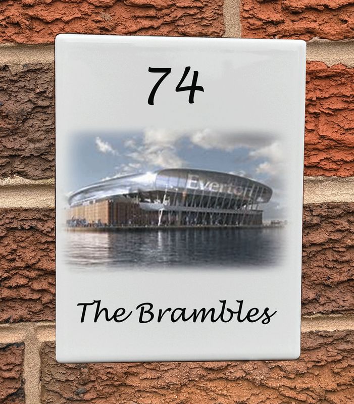 Everton House Plaque