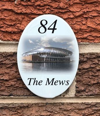 Everton House Plaque