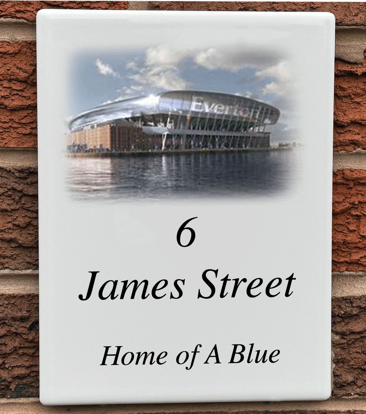 Everton House Plaque