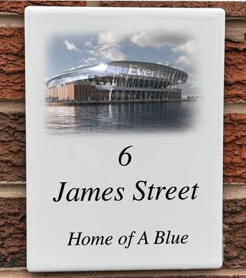 Everton House Plaque