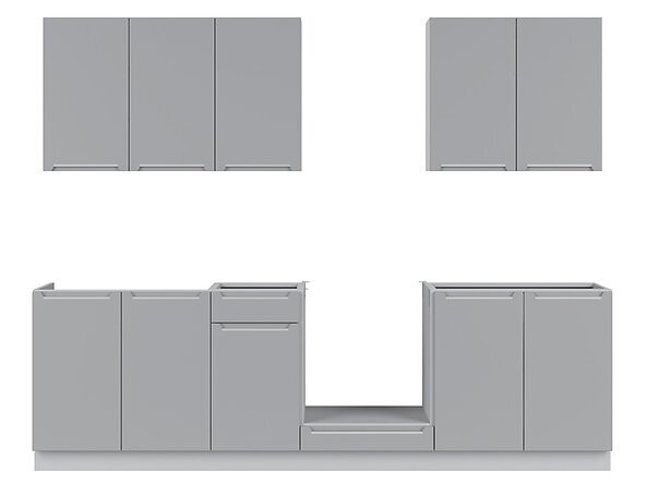 Keuken expo 51 Iris Grey in bouwpakket