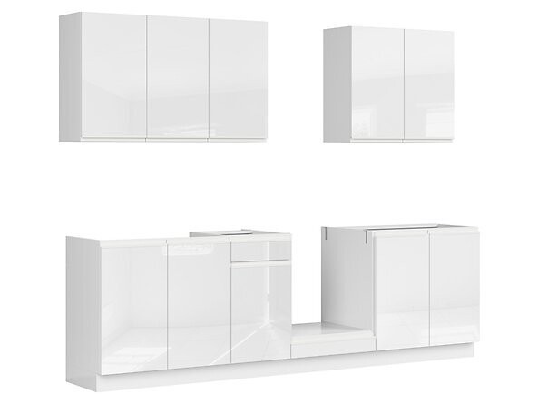 Keuken Expo 52 Sole White 260cm in bouwpakket