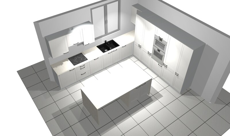 Keuken EDAN WHITE OP MAAT