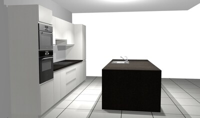 KEUKEN OP MAAT WIT HOOGGLANS