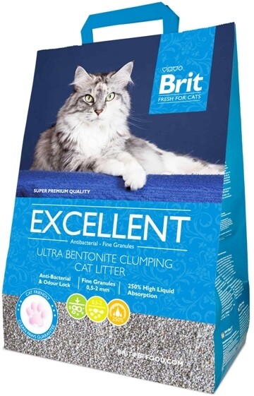 Kattenbakvulling Brit Excellent - Bentoniet - 10kg