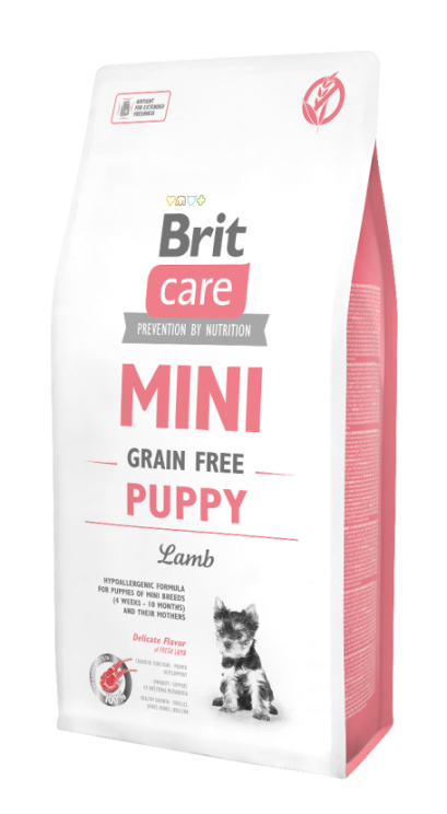 Brit Care Mini Graanvrij Puppy Lam 7kg Brit Care Mini Graanvrij Puppy Lam 7kg