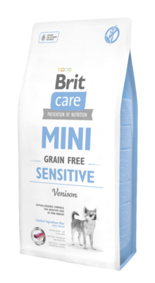Brit Care Mini Graanvrij Sensitive Venison 400gr