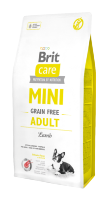 Brit Care Mini Graanvrij Adult Lam 400gr