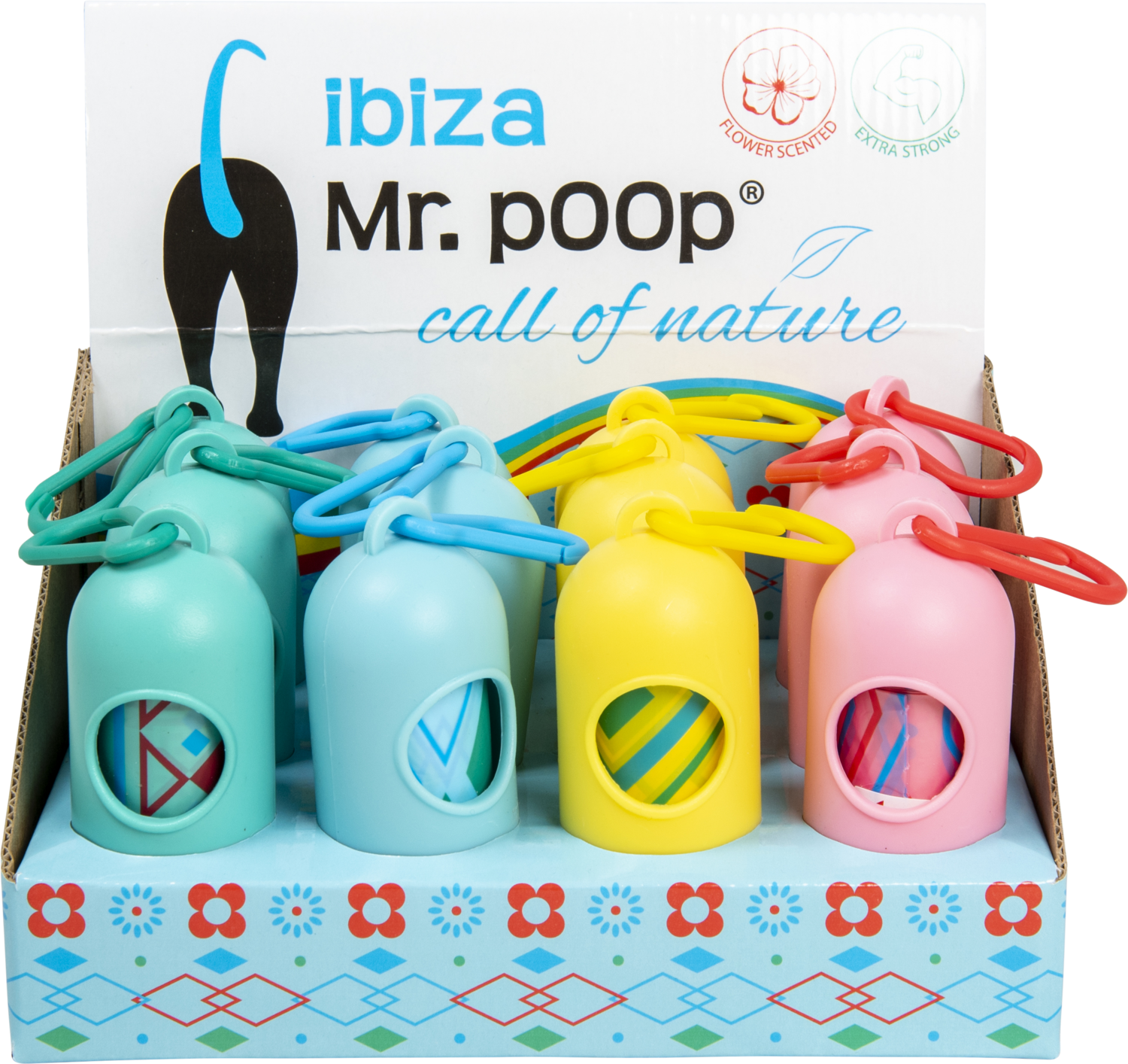 Poepzakjeshouder Mr Poop Ibiza