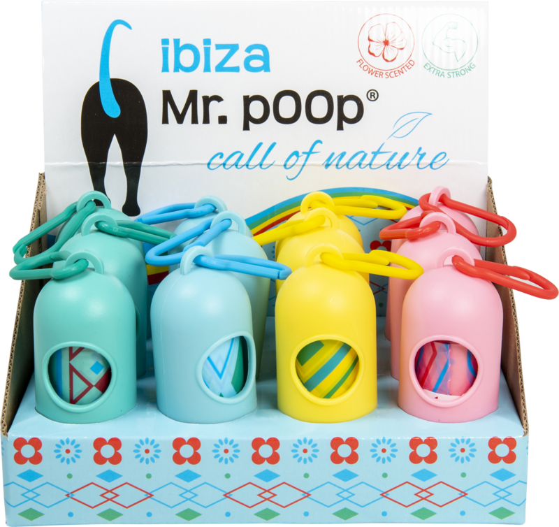 Poepzakjeshouder Mr Poop Ibiza