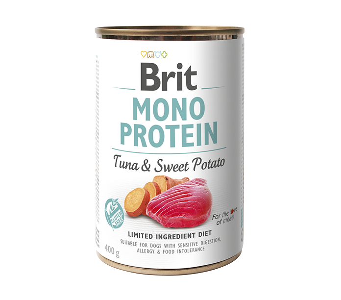 Brit Mono Protein Tonijn & Zoete Aardappel 400 g