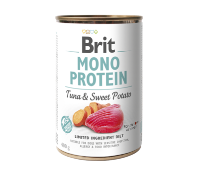 Brit Mono Protein Tonijn & Zoete Aardappel 400 g